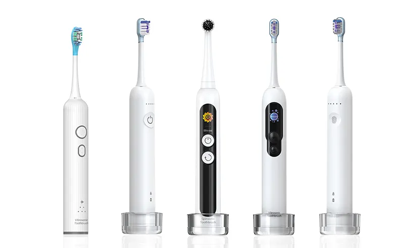 Home 5 Custom high-performance sonic electric toothbrushes showcasing customizable brushing modes and bristles from a top-tier manufacturer.