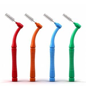 Interdental Brush 3 Custom L shaped interdental brush