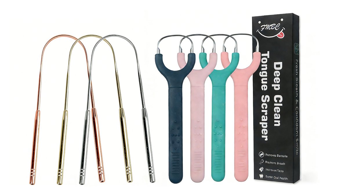 Custom tongue scraper materials