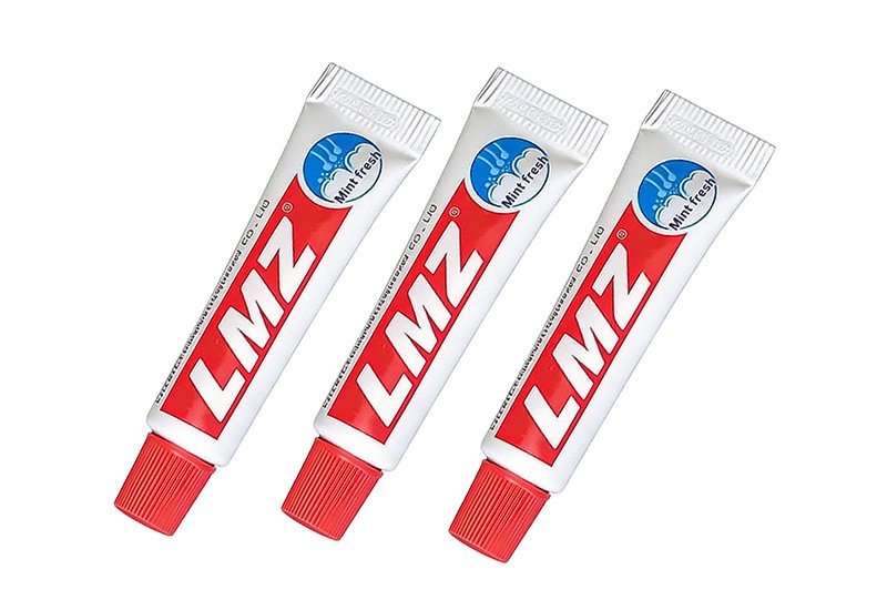 Customized disposable toothpaste