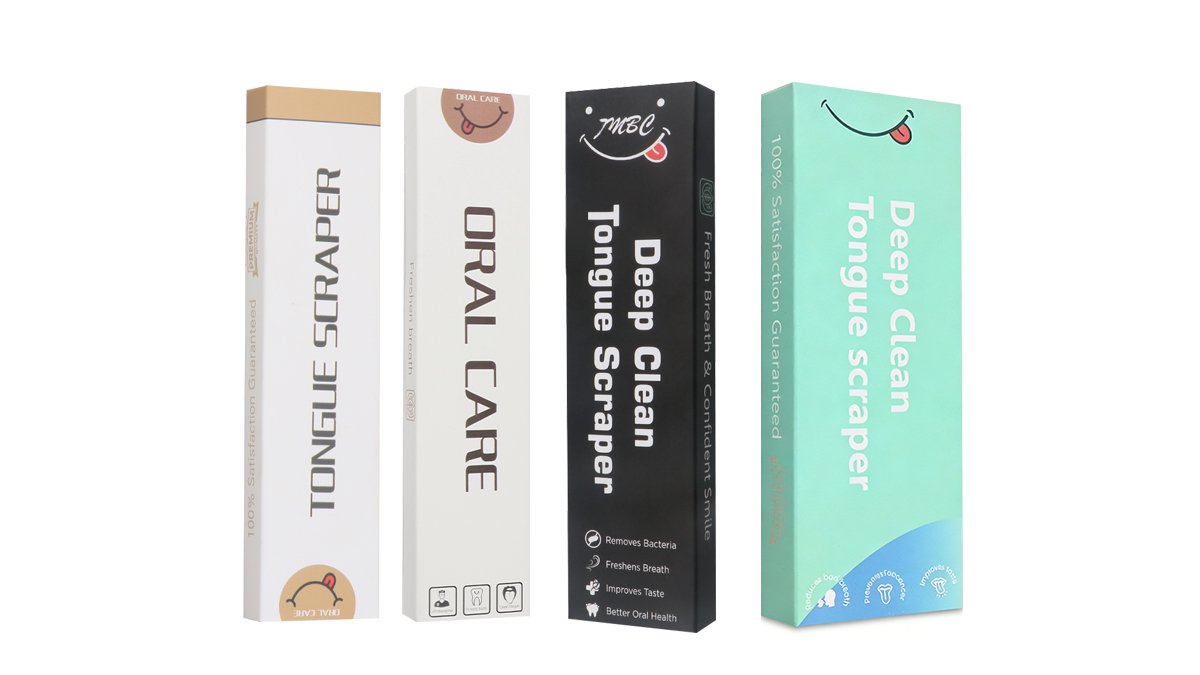 Customized tongue scraper packaging