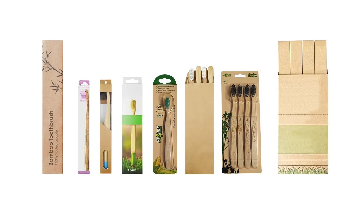 Bamboo Toothbrushes 11 Exclusive Packaging Design