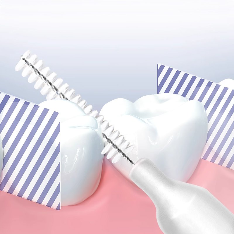 Interdental Brush 16 How interdental brushes work