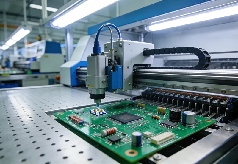 Manufacturing & Filling Capabilities 5 High-speed automated SMT machine placing components onto an intelligent servo driver PCB for smart electric toothbrushes.