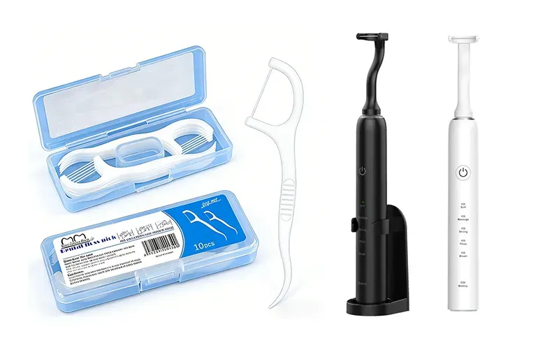 Home 11 Custom dental floss and floss picks that are CE and FDA compliant, available in eco-friendly and multiple flavor variants.