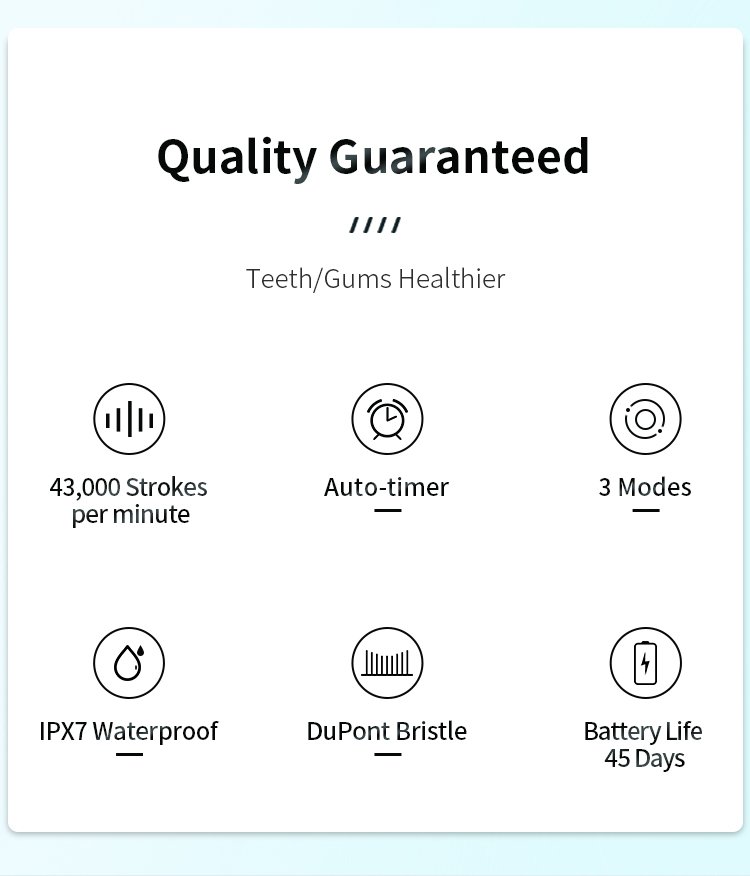electric toothbrush rlt2001 details 3