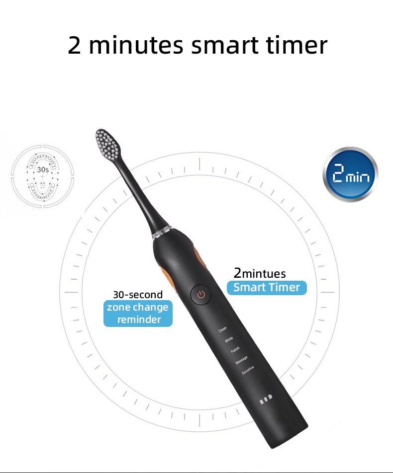 Smart Bluetooth Sonic Toothbrush with 60-Day Battery – OEM Series RLT226 7 electric toothbrush rlt226 details 5