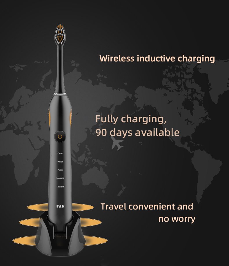 Smart Bluetooth Sonic Toothbrush with 60-Day Battery – OEM Series RLT226 11 electric toothbrush rlt226 details 9