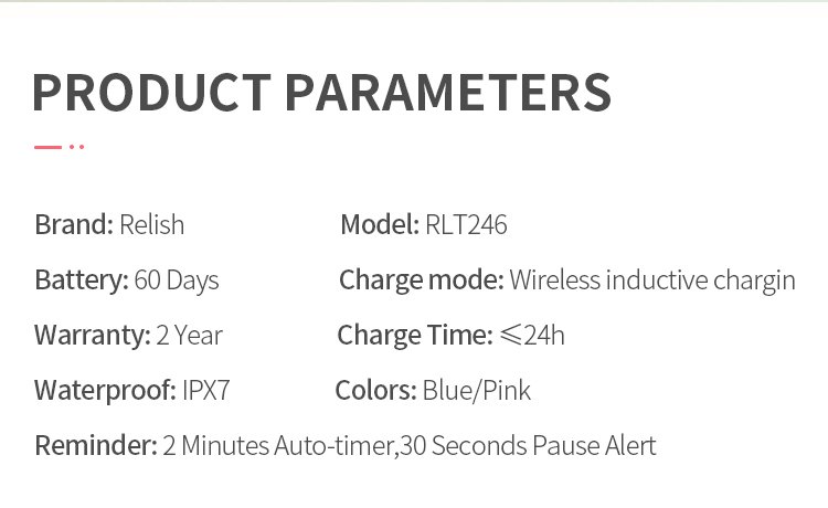 electric toothbrush rlt246 details 12