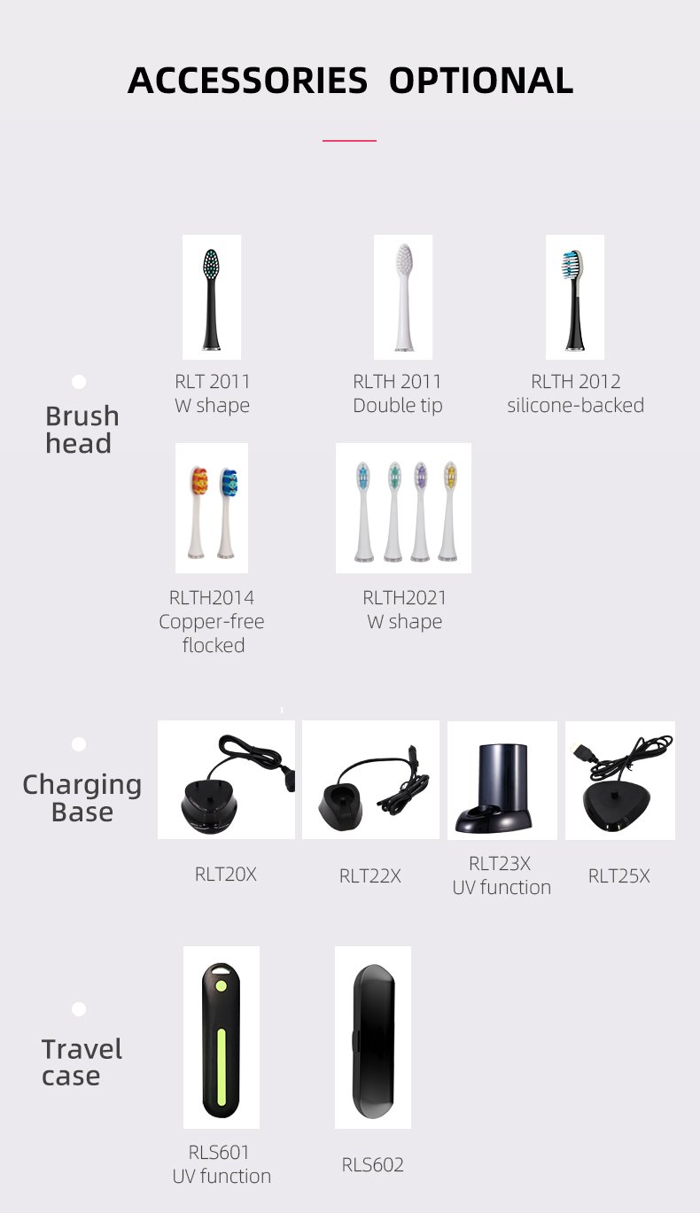 electric toothbrush rlt254 details 14