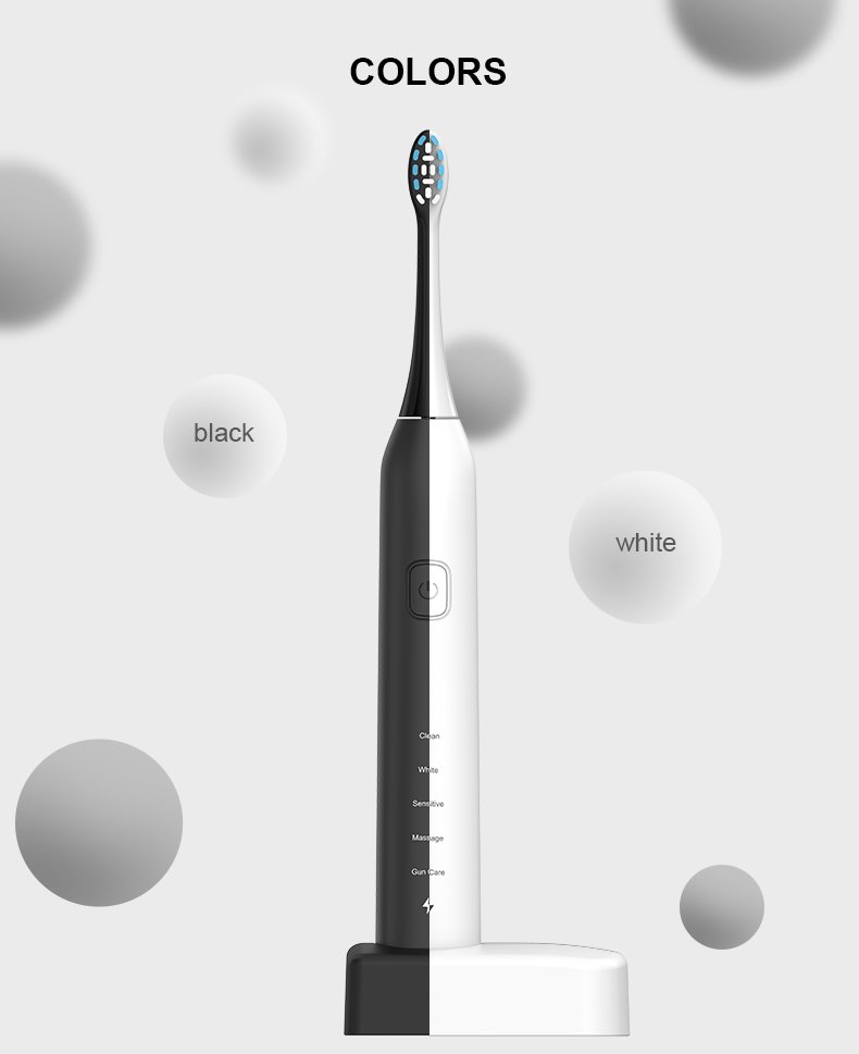Premium 5-Mode Sonic Electric Toothbrush – Private Label Model TS1006 11 electric toothbrush ts1006 details 9