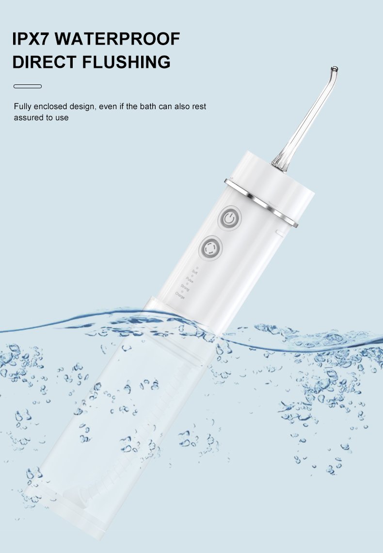 FP10CSuper Mini Travel Water Flosser – Private Label Model FP10CFP10C 8 water flosser fp10c details 6