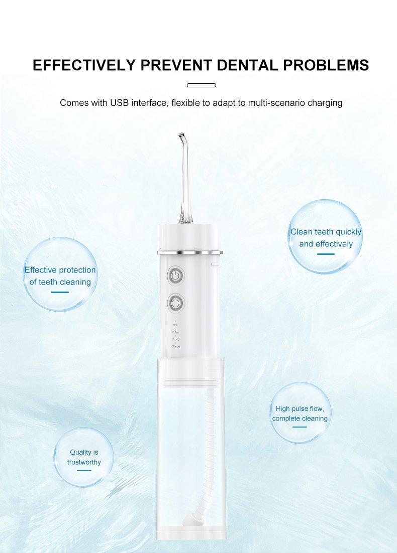 FP10CSuper Mini Travel Water Flosser – Private Label Model FP10CFP10C 9 water flosser fp10c details 7