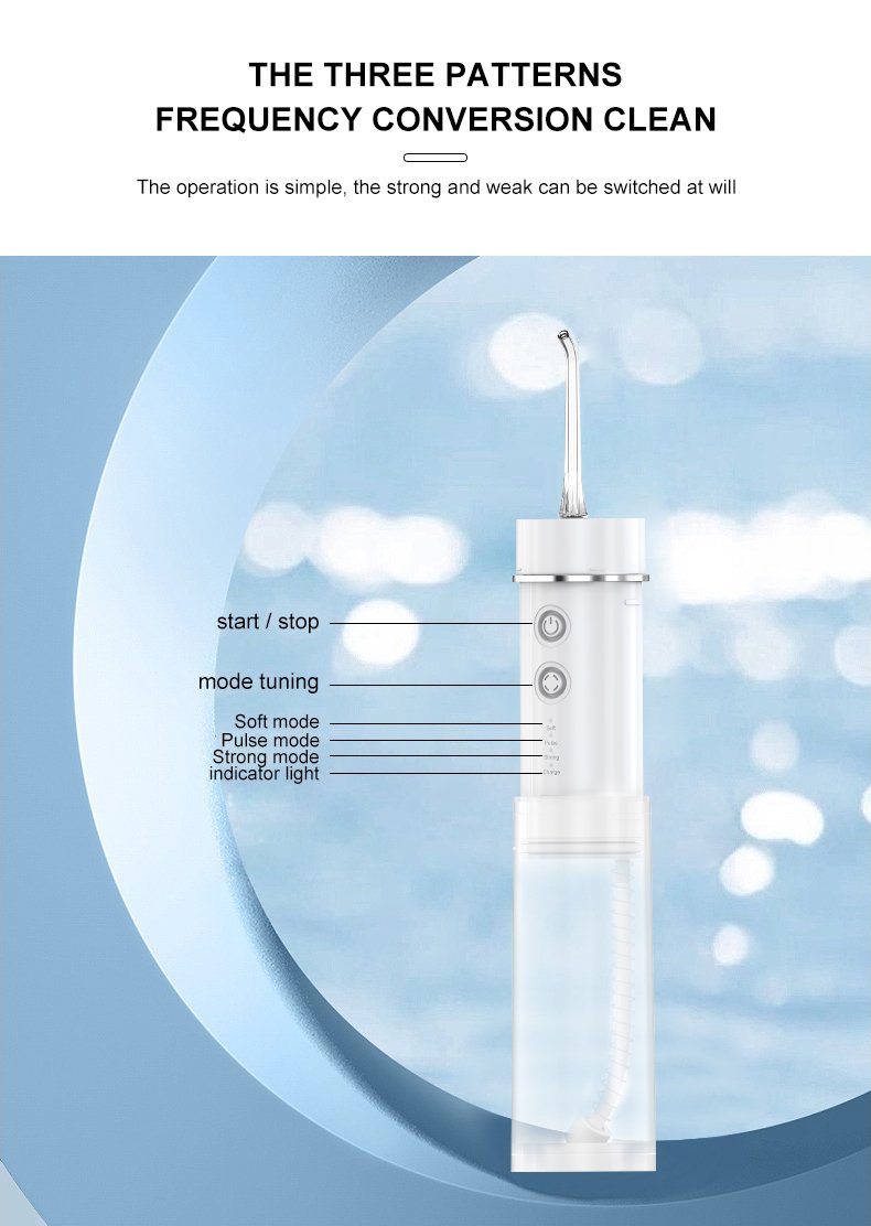 FP10CSuper Mini Travel Water Flosser – Private Label Model FP10CFP10C 10 water flosser fp10c details 8