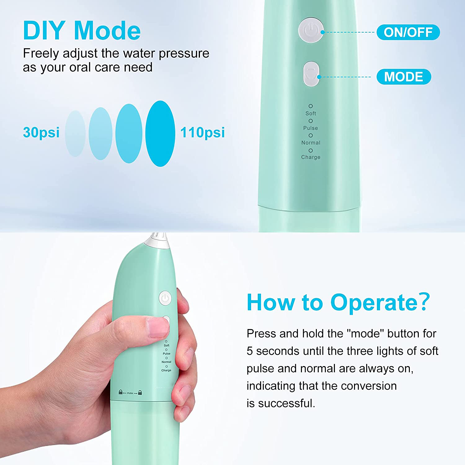 dettagli water flosser rli503 13
