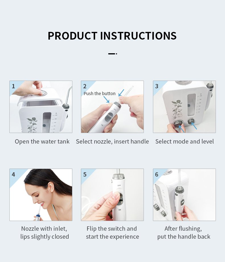 water flosser rli510 details 13