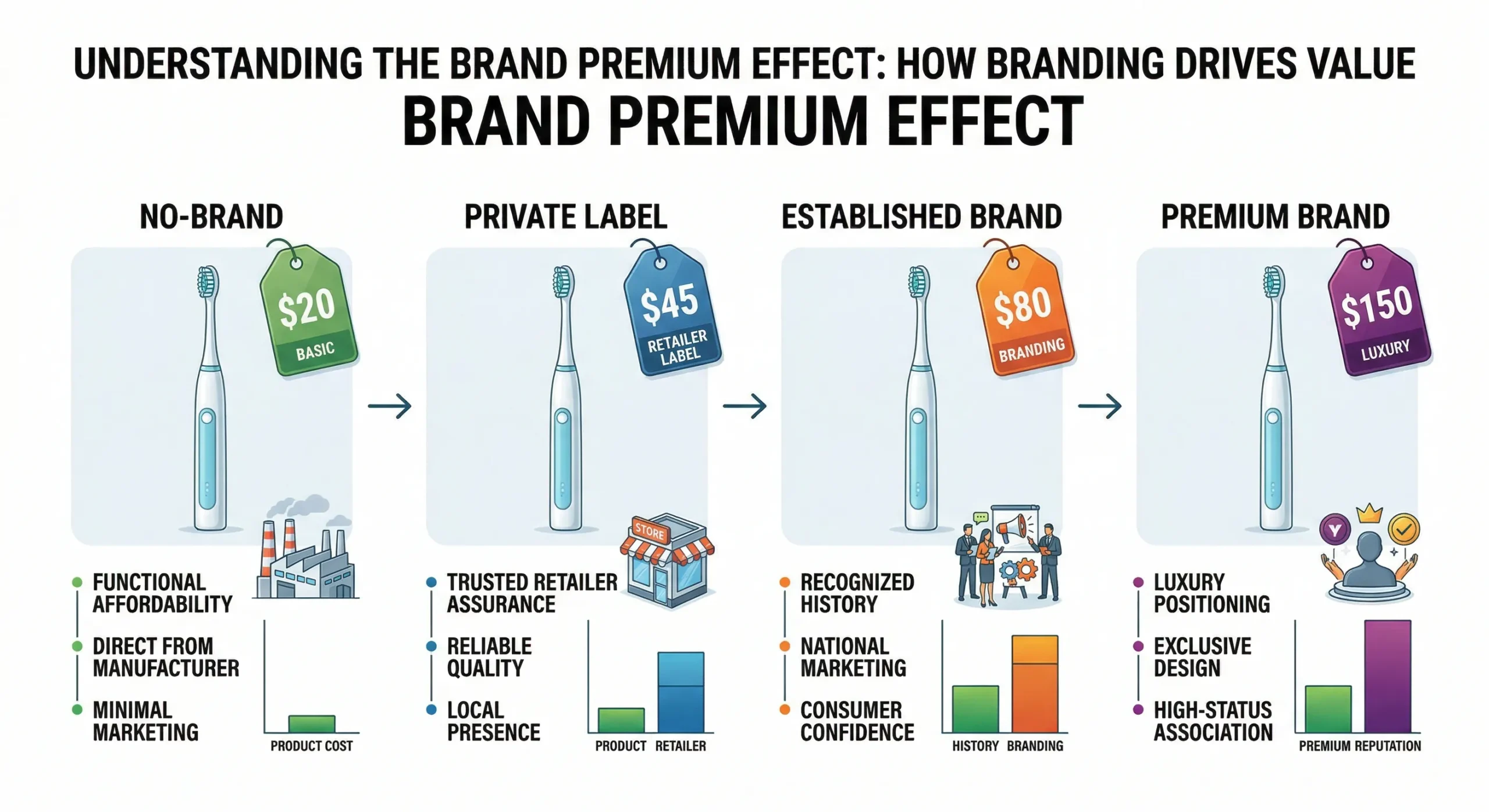 The Complete OEM/ODM Electric Toothbrush Manufacturing Guide 10 electric toothbrush brand premium pricing comparison scaled