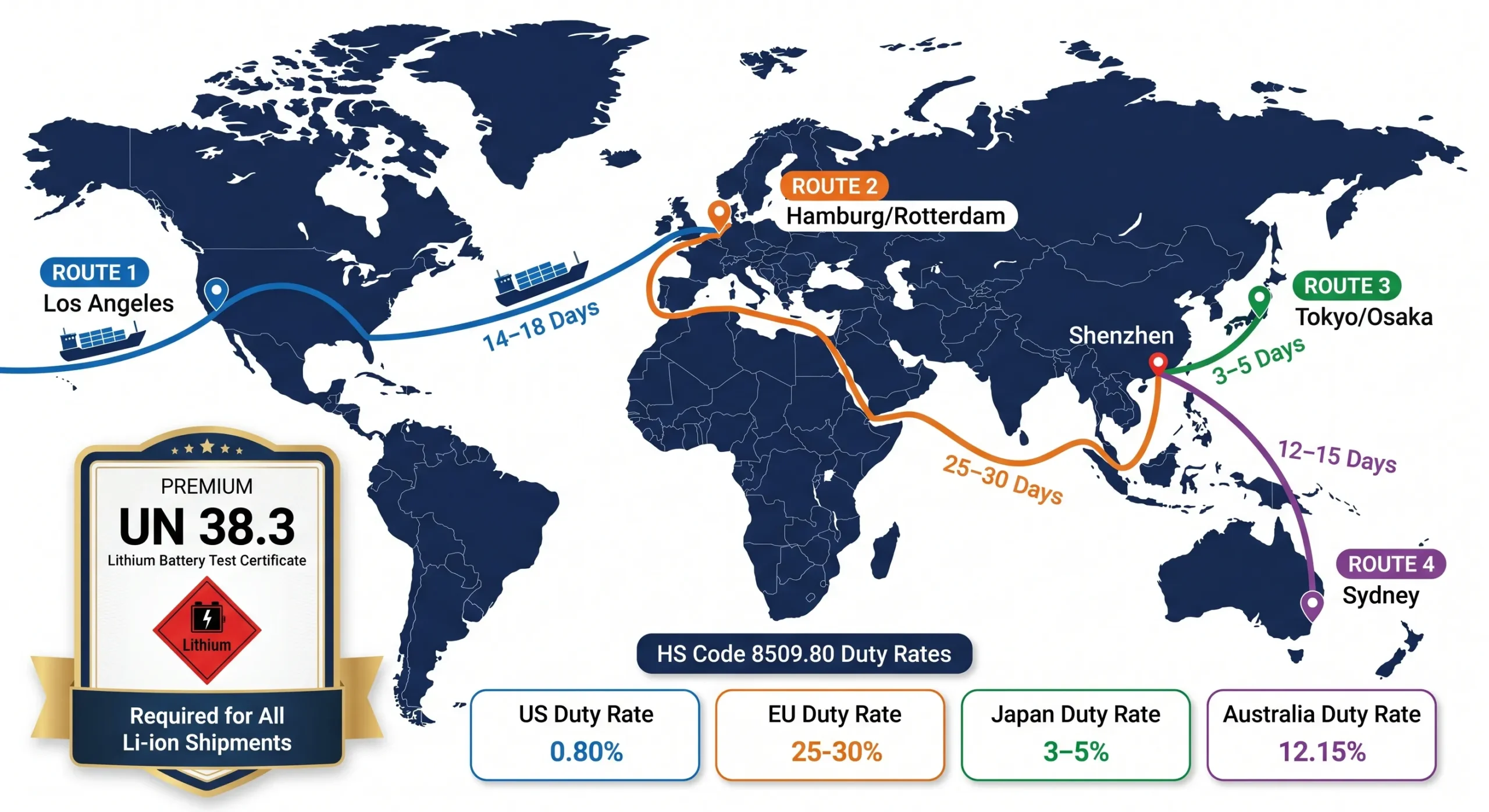 OEM Electric Toothbrush Timeline: Week-by-Week Process Guide (2026) 8 oem electric toothbrush sea freight routes shipping timeline global scaled